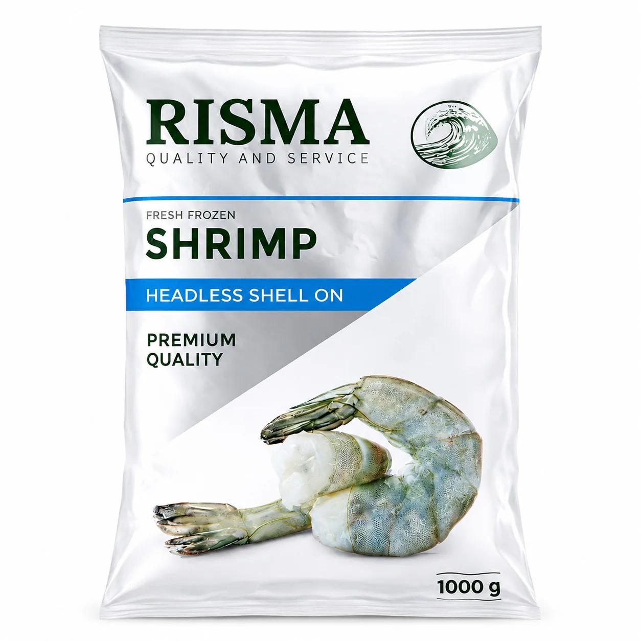 Креветка королевская RISMA 16/20, с/м, б/г, в панцире