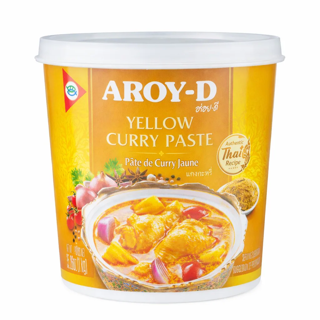 Паста карри Aroy-D жёлтая, 400 г