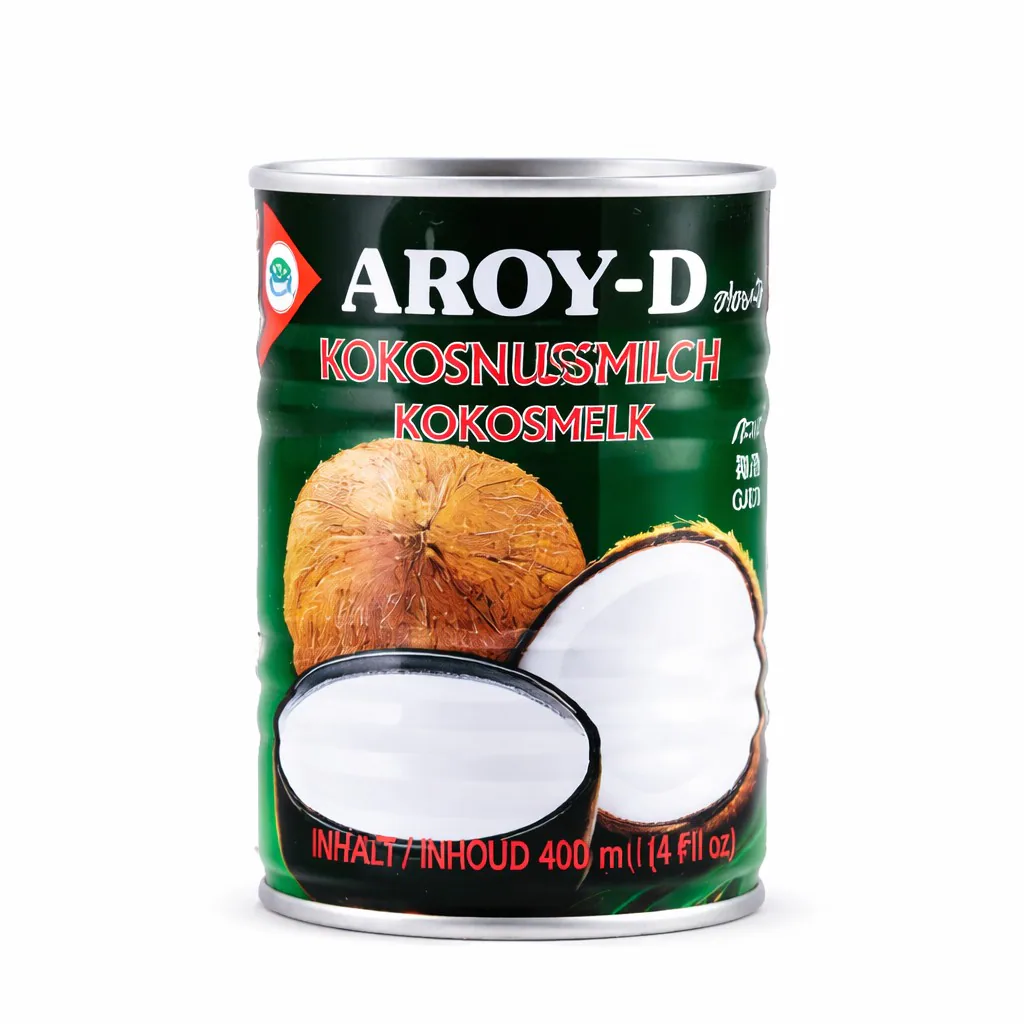 Кокосовое молоко Aroy-D в жестяной банке, 400 мл