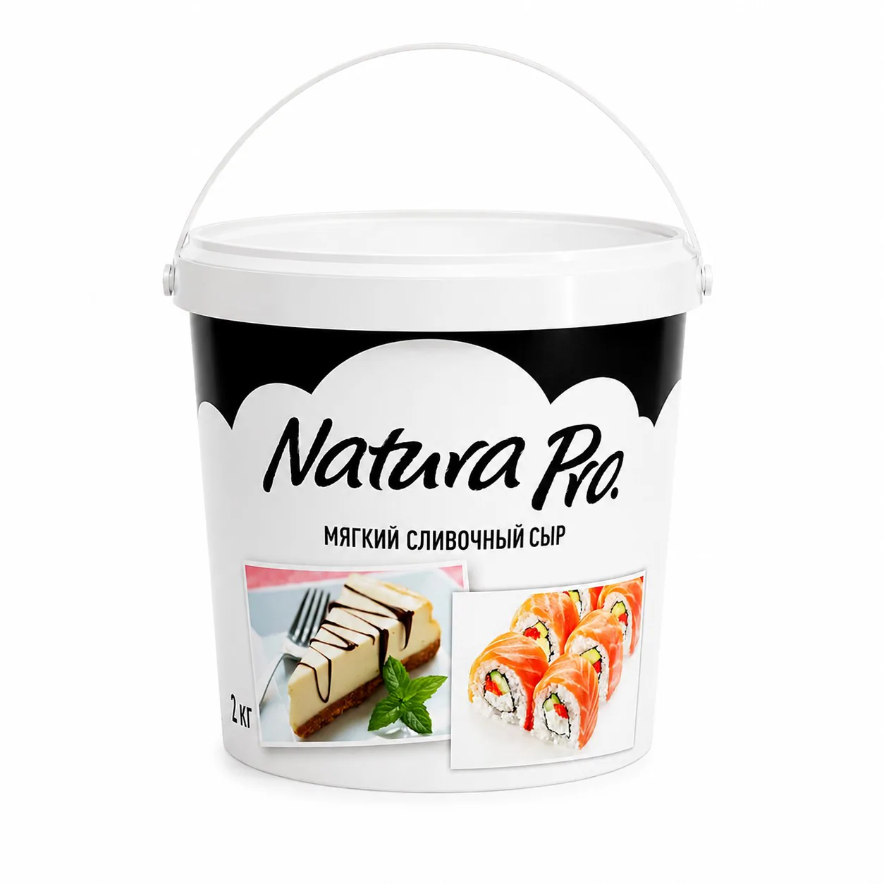 Мягкий сливочный сыр Natura Pro, 2 кг
