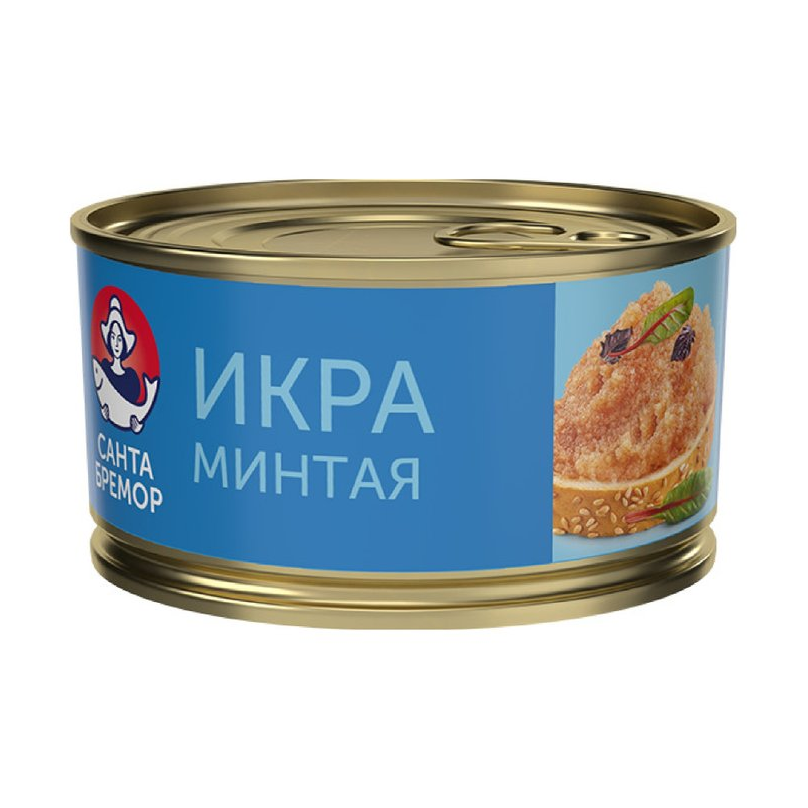 Икра минтая «Санта Бремор», 130 г