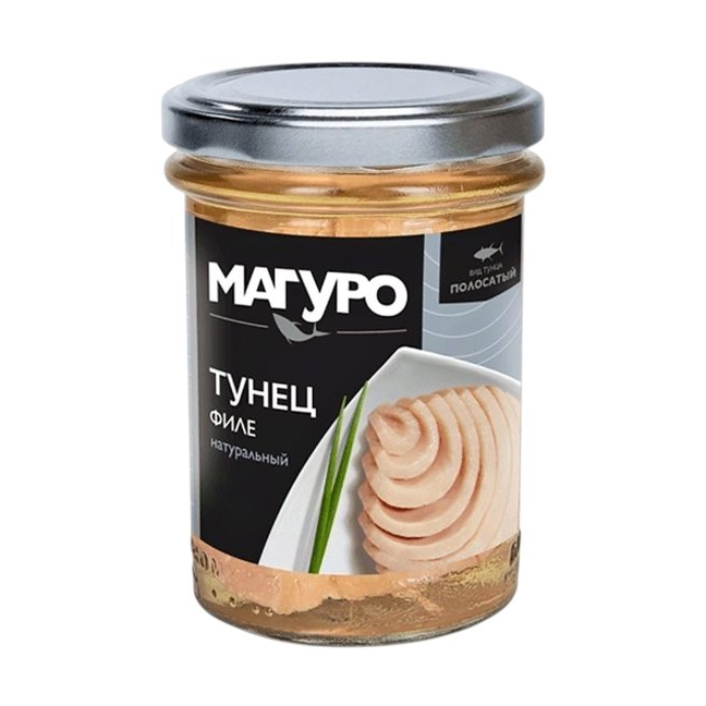 Тунец Магуро, филе натуральное, 200 г